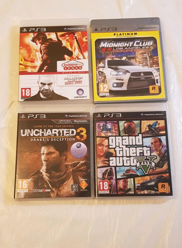 Lot 4 jeux ps3