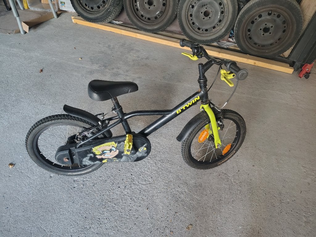 Fiets 16 inch btwin dark hero 500, Ophalen