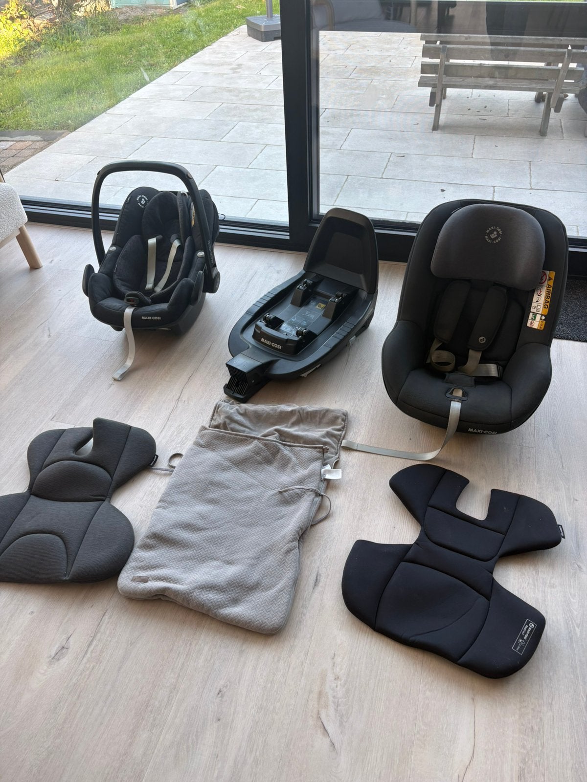Maxi cosi set, Kinderen en Baby's, Ophalen, Gebruikt, Maxi-Cosi, Isofix