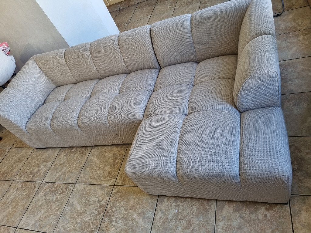 JYSK ALLESE Corner Sofa L Shape / As New / 8 Months Old, Huis en Inrichting, Ophalen, Zo goed als nieuw