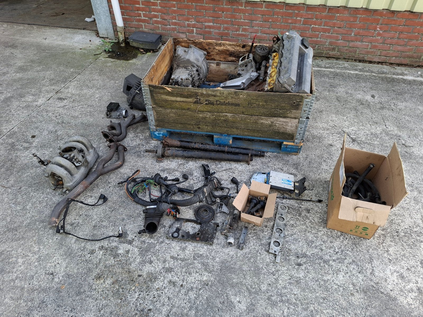 BMW e30 M42 318iS motor, Autos : Pièces & Accessoires, Enlèvement, Utilisé, BMW