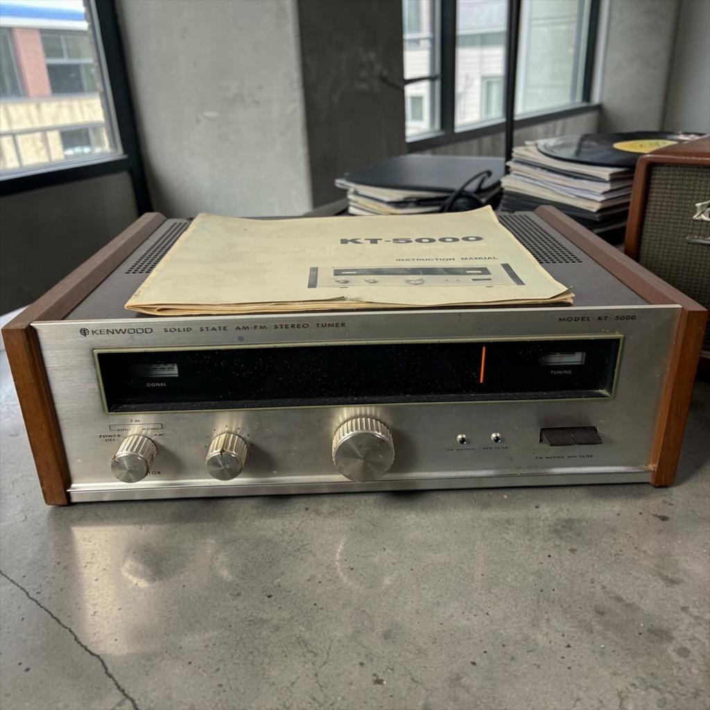 Tuner stéréo Kenwood KT5000 en bois vintage, TV, Hi-fi & Vidéo, Enceintes, Utilisé, Envoi