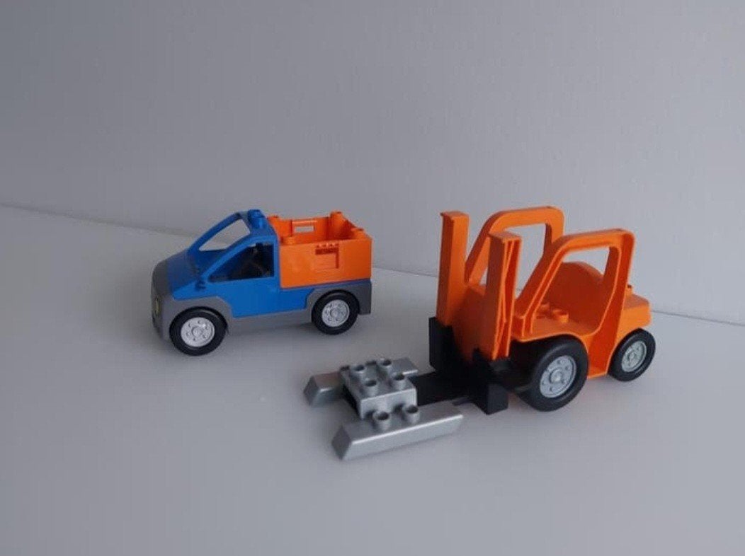 Duplicata du chariot élévateur et de la voiture de ramassage, Enlèvement ou Envoi, Comme neuf, Duplo