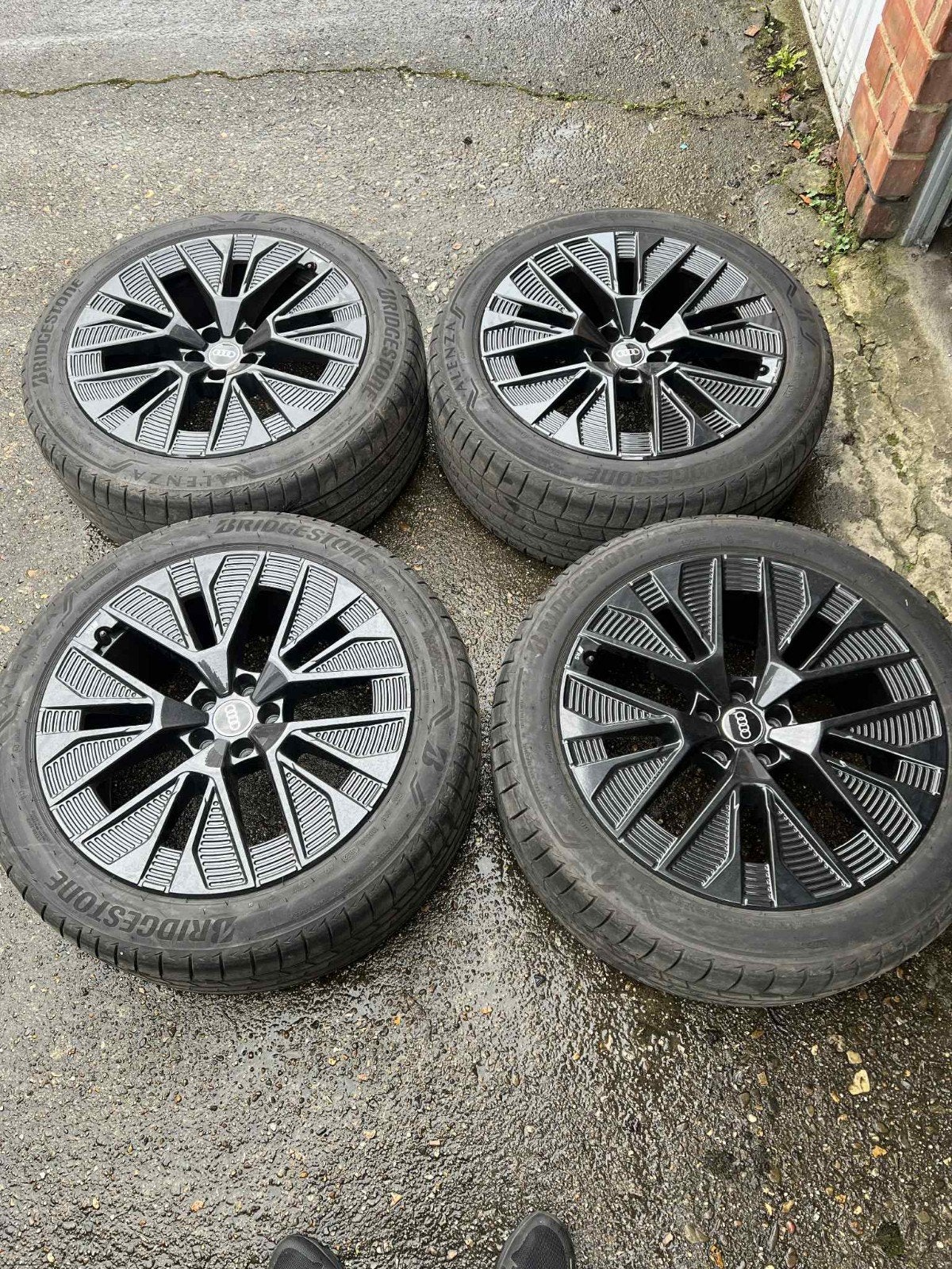 Audi E-tron Q8 etron 21 inch Originele Audi Sport Velgen, Enlèvement ou Envoi, 21 pouces, Pneu(s)