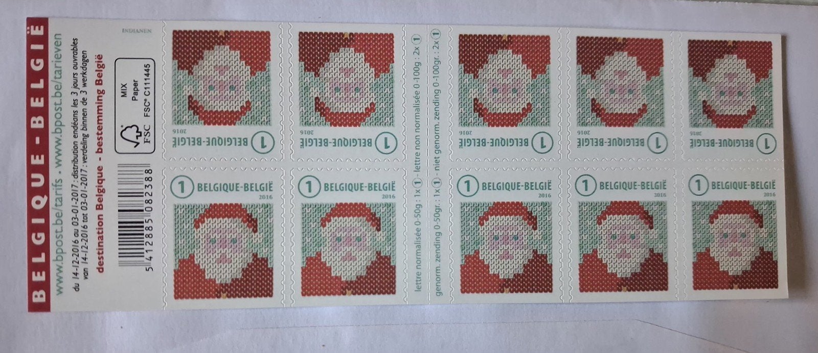 Brochure OBP de la Belgique 159 ** 2016, Timbres & Monnaies, Enlèvement ou Envoi, Neuf