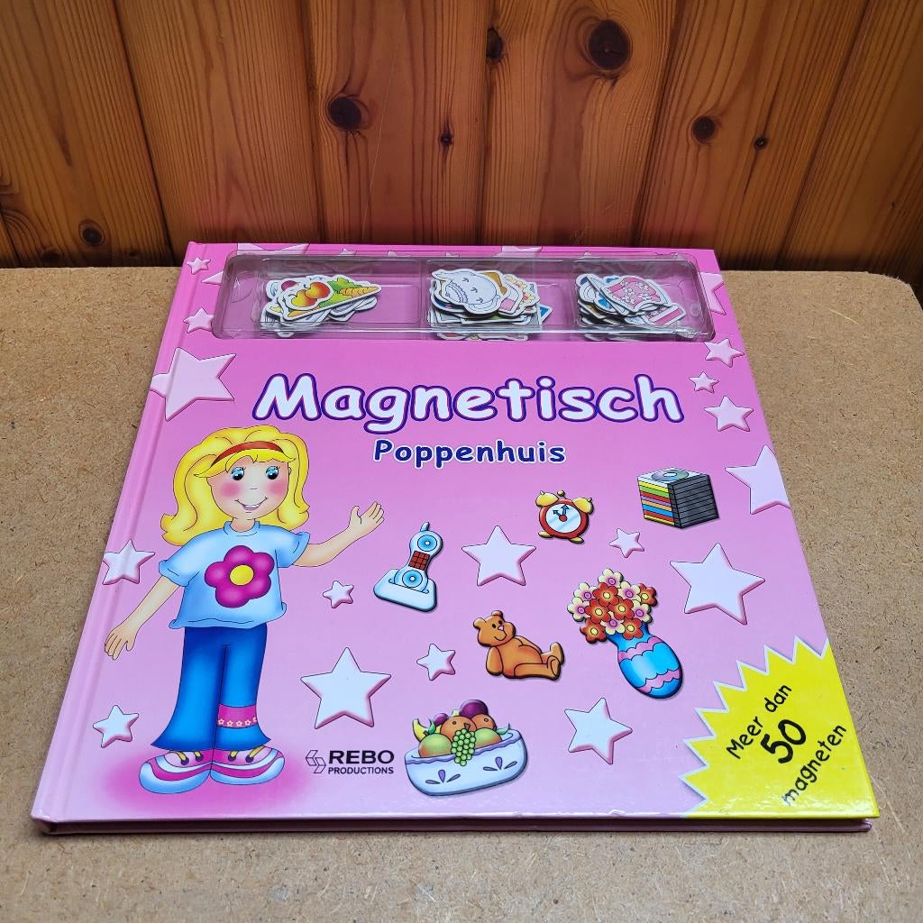 Magnetisch poppenhuis, Ophalen of Verzenden, Gelezen