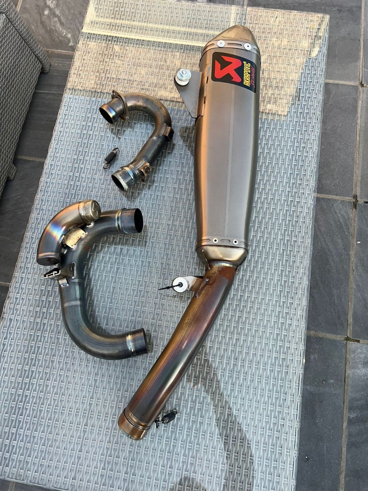 Akrapovic yz450f 2022, Motoren, Onderdelen | Yamaha, Ophalen