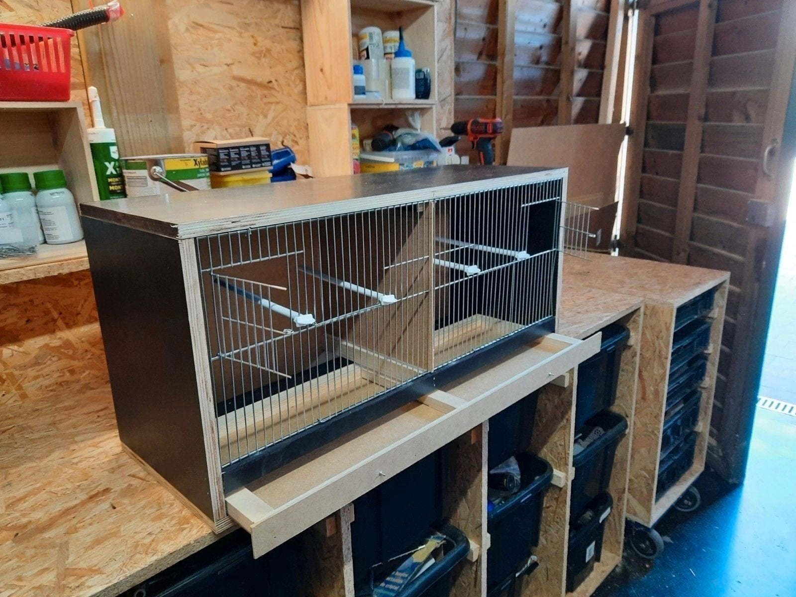 nieuw vogelkooi, Ophalen, Nieuw, Hout, Broedkooi of Kweekkooi