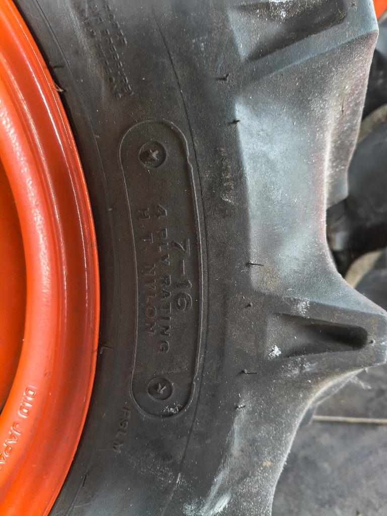Kubota trekbanden, Ophalen