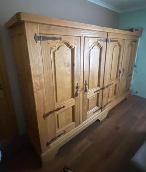 armoire de chambre en chêne, Maison & Meubles, 70 cm ou plus, 65 cm ou plus, Comme neuf, Enlèvement