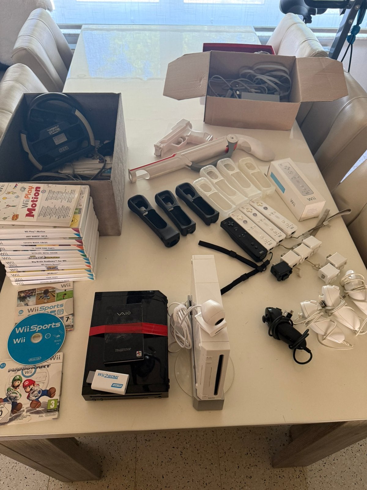 Wii starterpack, Games en Spelcomputers, Spelcomputers | Nintendo Game Boy, Zo goed als nieuw, Ophalen