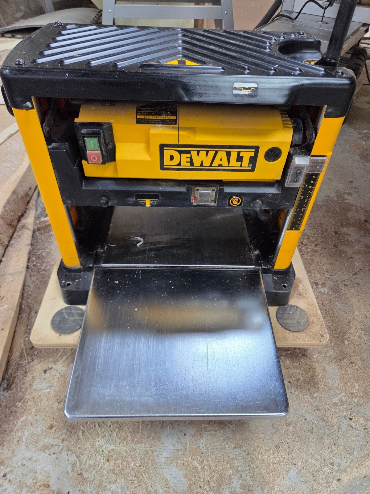 Banc d'épaisseur DeWalt DW733 | 1800 W - DW733-QS, Enlèvement