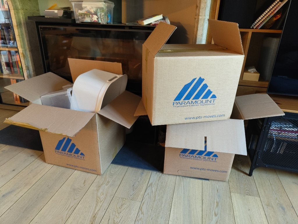 Gratis dozen, Doe-het-zelf en Bouw, Kratten en Dozen, Ophalen, Doos, 40 tot 60 cm, Opvouwbaar