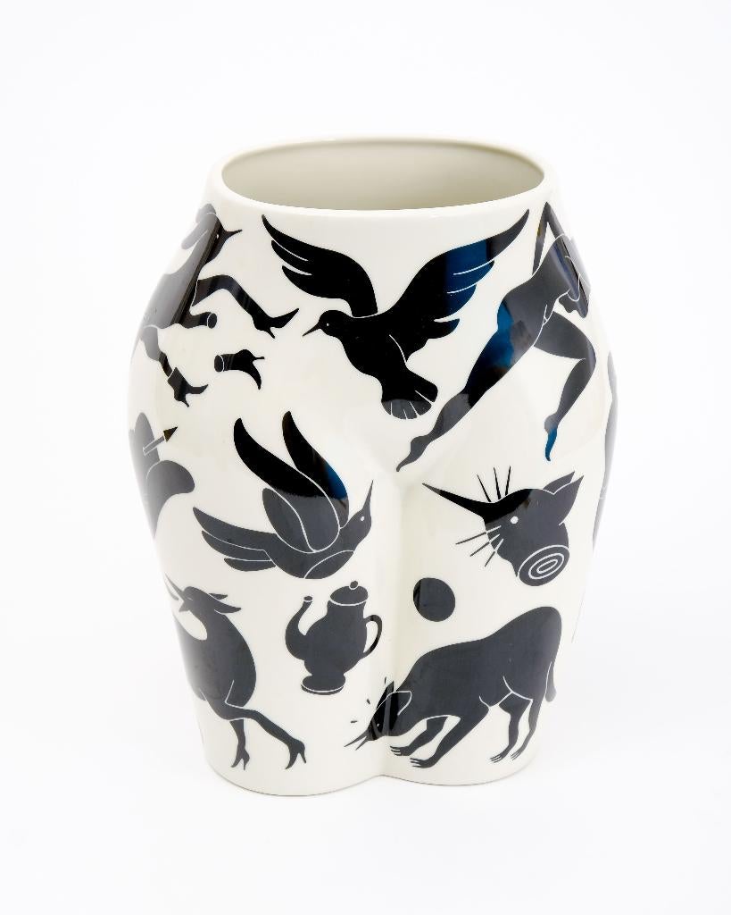 Piet Parra Vaso Di Culo - Mural 2016 vase byparra ed of 250, Antiquités & Art, Art | Objets design, Envoi