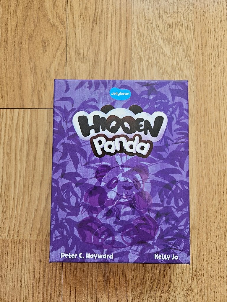 Hidden Panda Boardgame Jellybean Peter C Hayward, Vijf spelers of meer, Ophalen of Verzenden, Zo goed als nieuw, Jellybean
