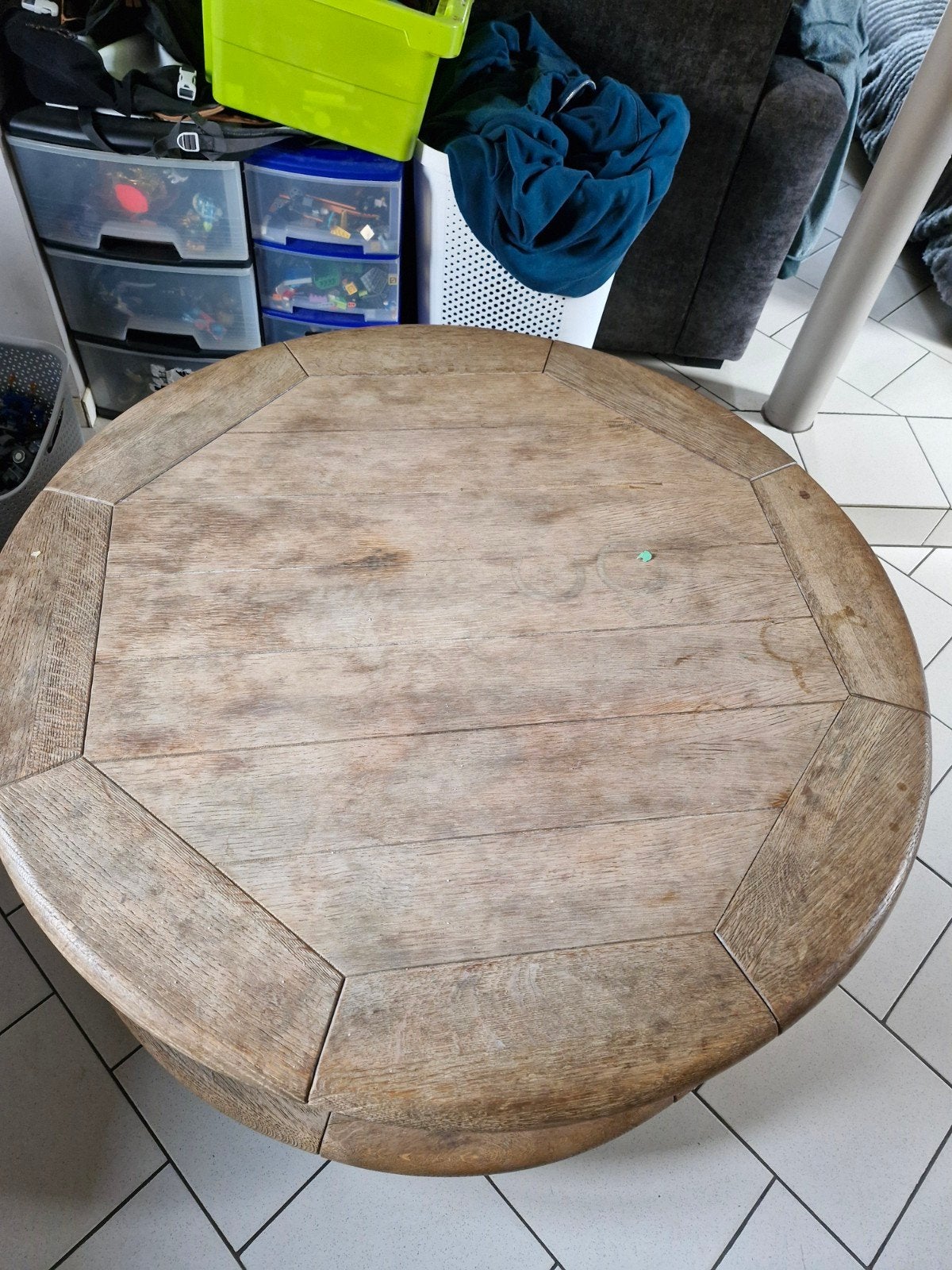 Eiken salontafel, Tuin en Terras, Ophalen