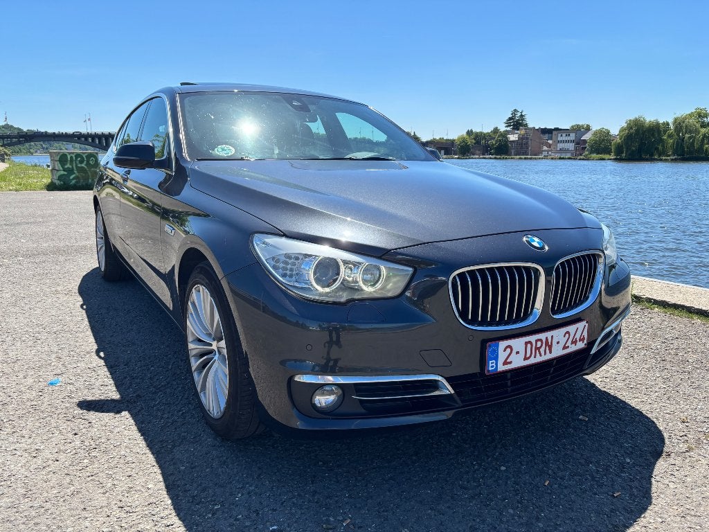 BMW 520d GT Luxury • BVA • Cuir • Toit ouvrant • HUD, Cuir, Argent ou Gris, Achat, Carnet d'entretien