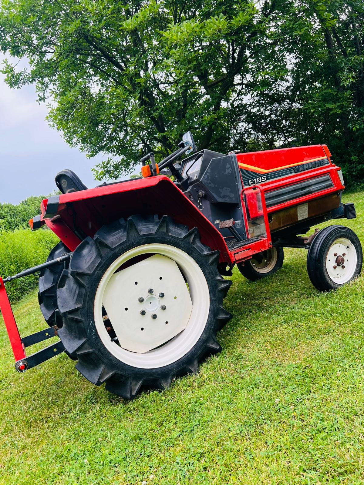 Mini tractor Yanmar F195, Enlèvement