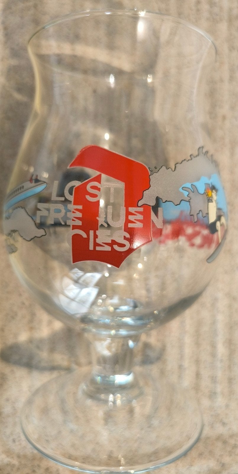 Verre Duvel « fréquences perdues », Envoi, Duvel
