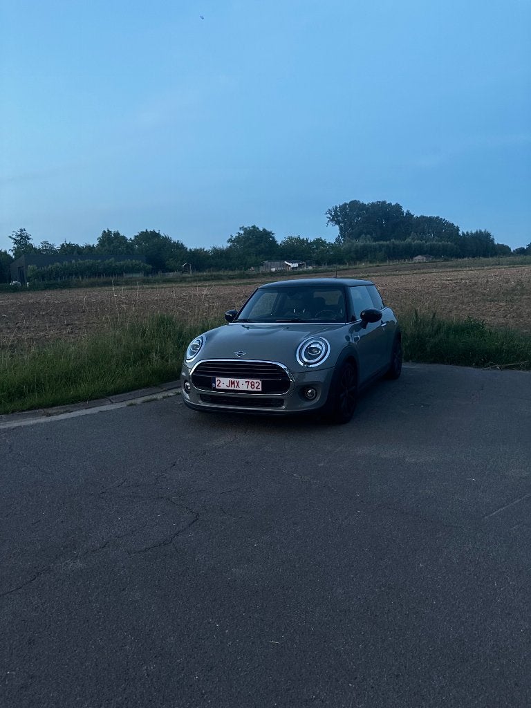 Mini Cooper, Auto's, Mini, 100 kW, 4 zetels, Zwart, Leder en Stof
