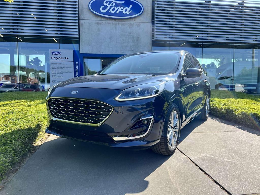 Ford Kuga Vignale 2.5i PHEV met 225 PK! (automatique), Autos, Cuir, 32 g/km, Achat, Entreprise