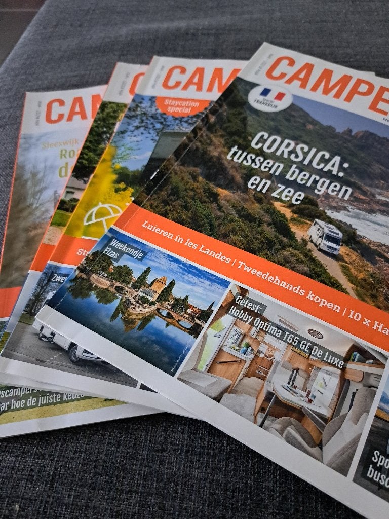 Campertijd, Livres, Journaux & Revues, Enlèvement, Comme neuf, Sports et Loisirs