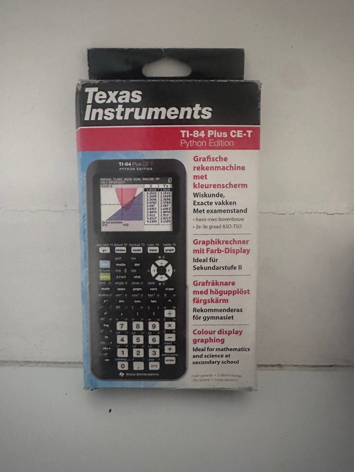 Texas TimI-84 plus CE-T python, Diversen, Rekenmachines, Ophalen, Nieuw