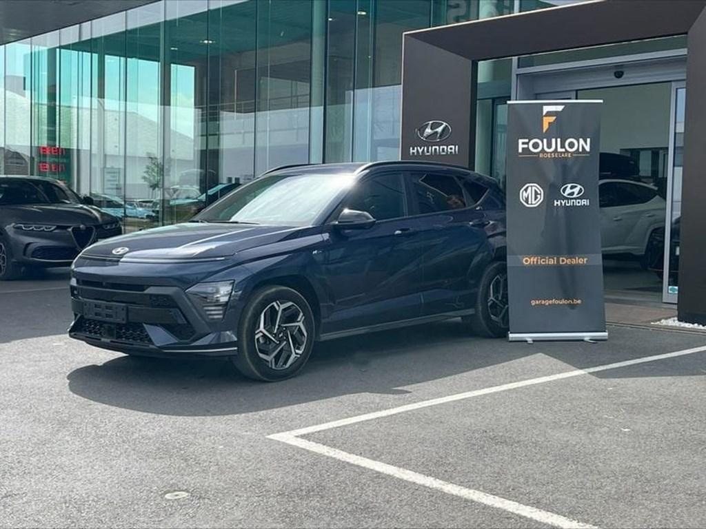 Hyundai Kona T-GDi Shine N-Line, Autos, Hyundai, Kona, Anti démarrage, Essence, Hatchback, Boîte manuelle, Noir, Noir