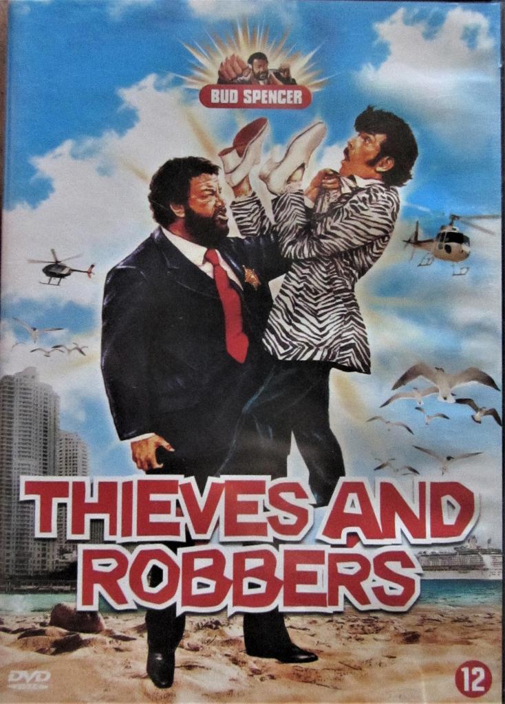 DVD KOMEDIE- THIEVES AND ROBBERS - (BUD SPENCER), Tous les âges, Enlèvement ou Envoi, Comme neuf, Comédie d'action