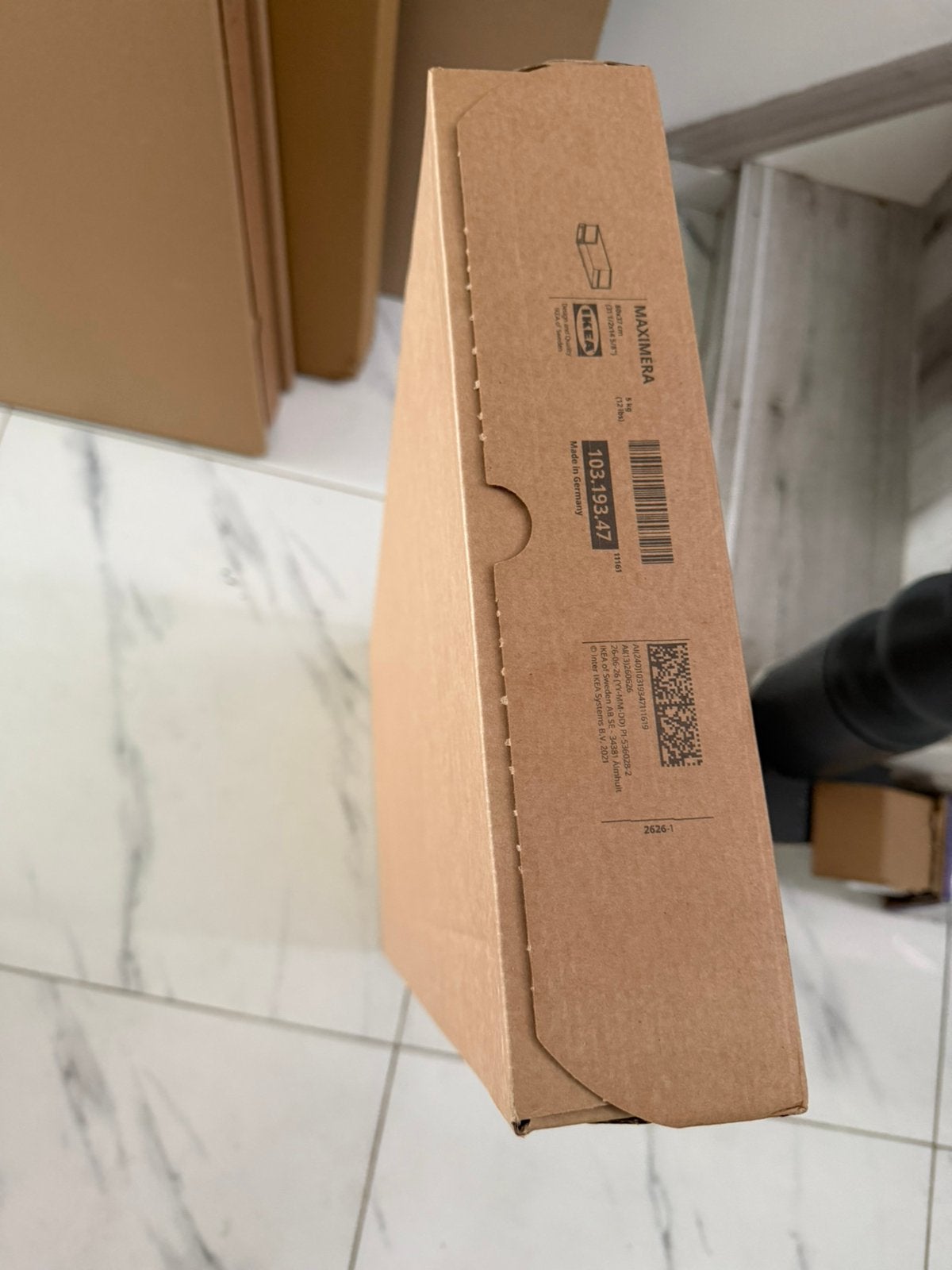 IKEA 80x37 NIEUWE MAXIMERA-lade, Huis en Inrichting, Ophalen, Wit, Nieuw, 50 tot 100 cm
