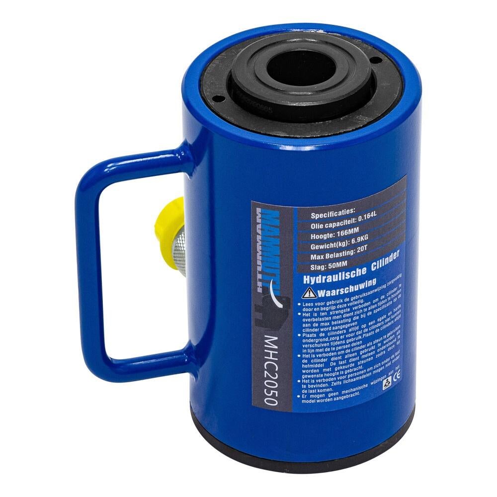 Holcilinder 20 ton slag 50mm, Envoi