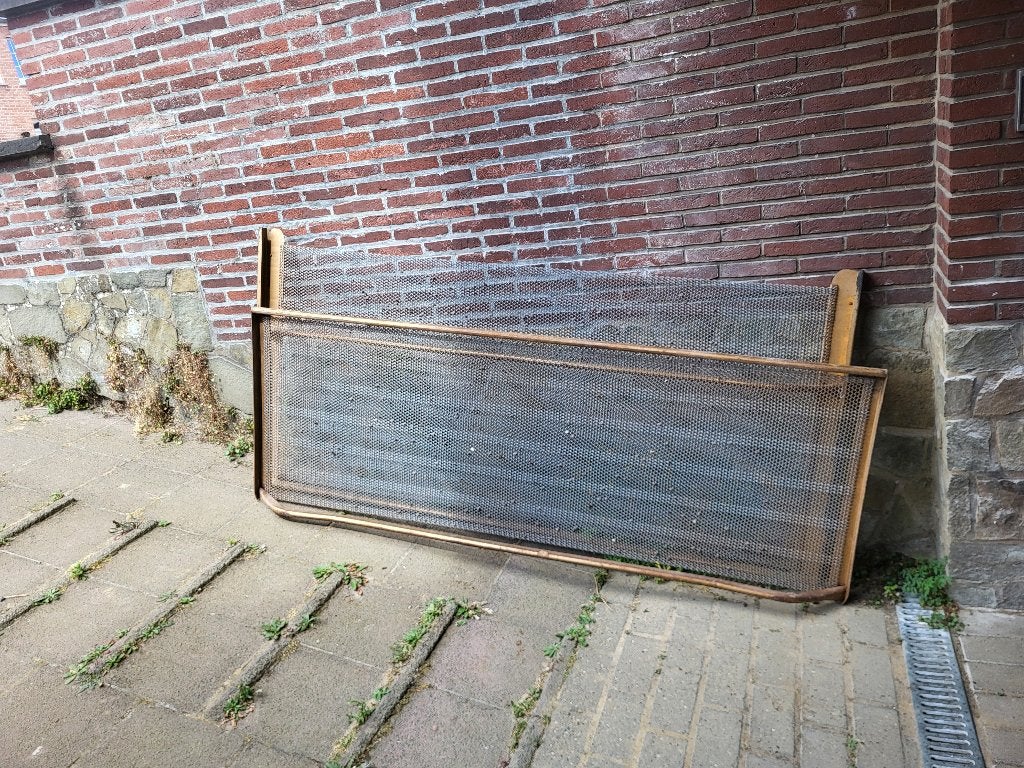 Gratis oud ijzer oude bedbodem, Ophalen, IJzer