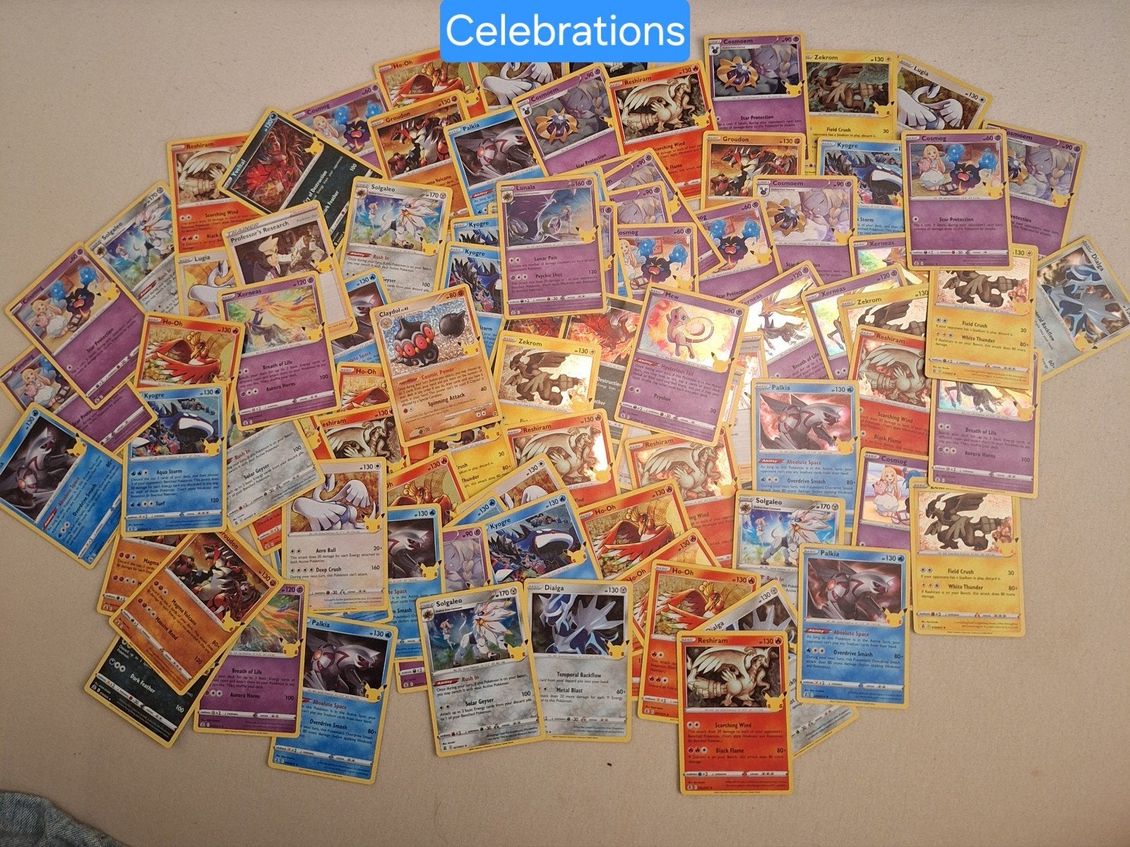 Celebrations Hit + Reverse/Holo's and bulk, Ophalen of Verzenden