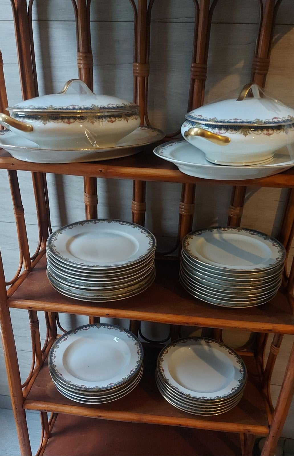 limoge eetservies, Ophalen
