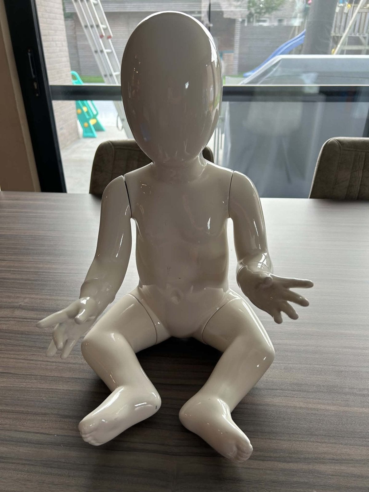 Baby paspop, Ophalen, Gebruikt, Paspop