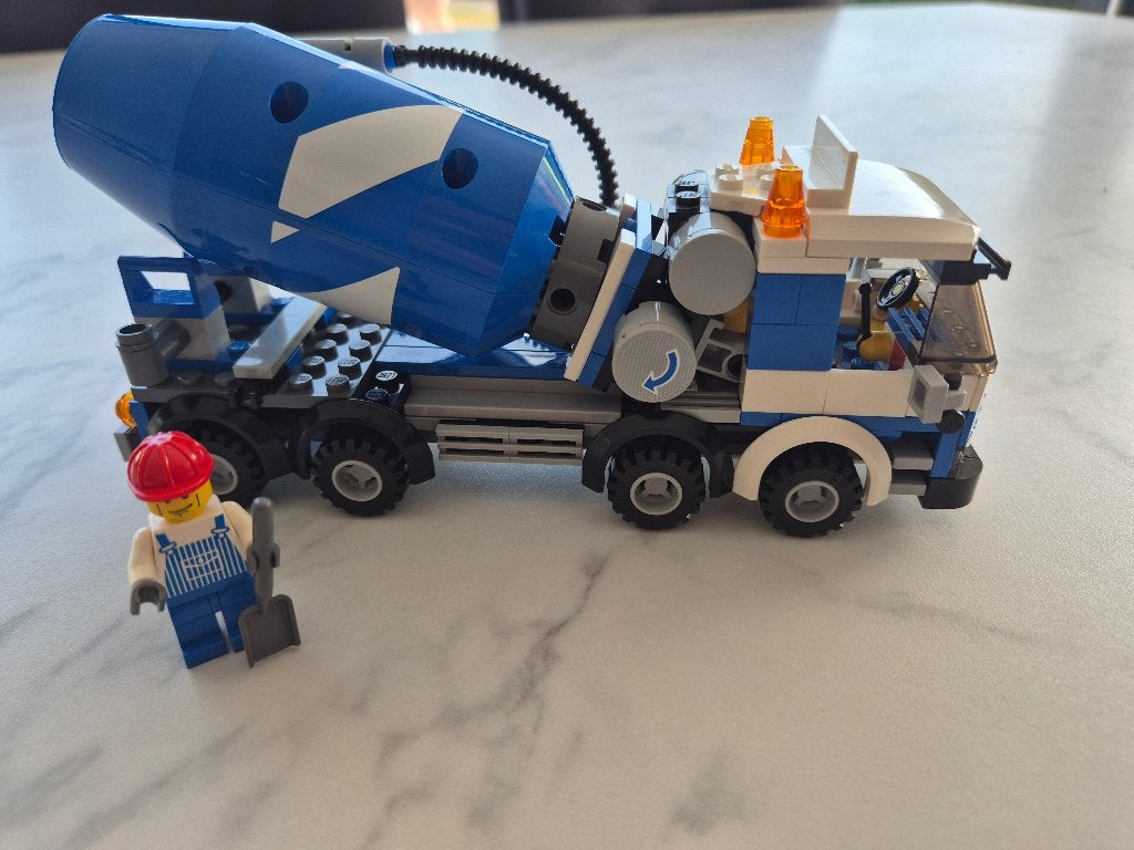 Lego 7990 Cement Mixer, City, Lego, Compleet, Ophalen of Verzenden