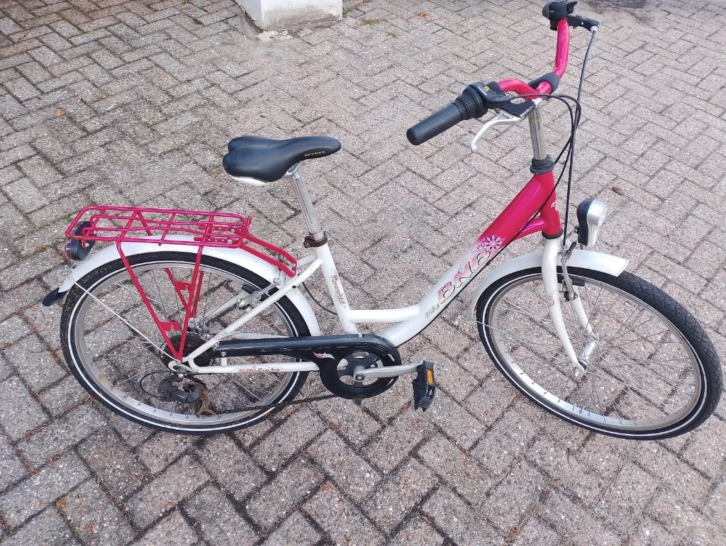 Prachtige BNB Flowerkid Meisjesfiets 24 inch – Shimano, Enlèvement, Comme neuf, 24 pouces, Vitesses