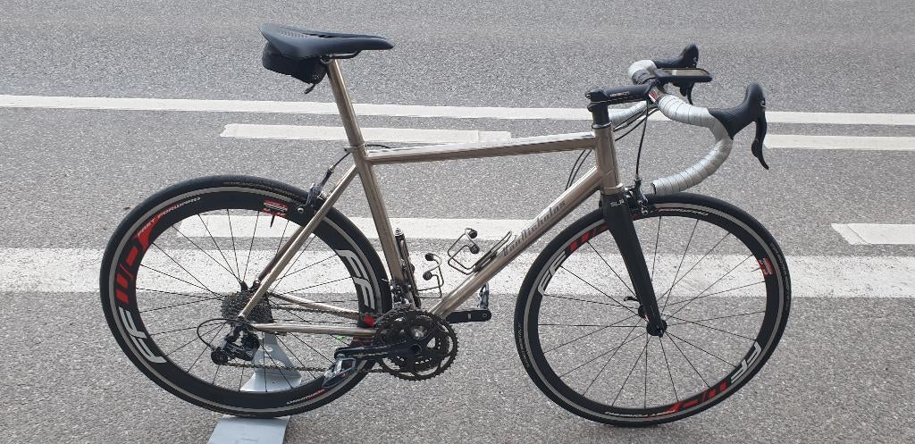 Van Nicholas Astraeus - maat 54, Vélos & Vélomoteurs, Vélos | Vélos de course, Autres marques, Titane, Enlèvement, 28 pouces