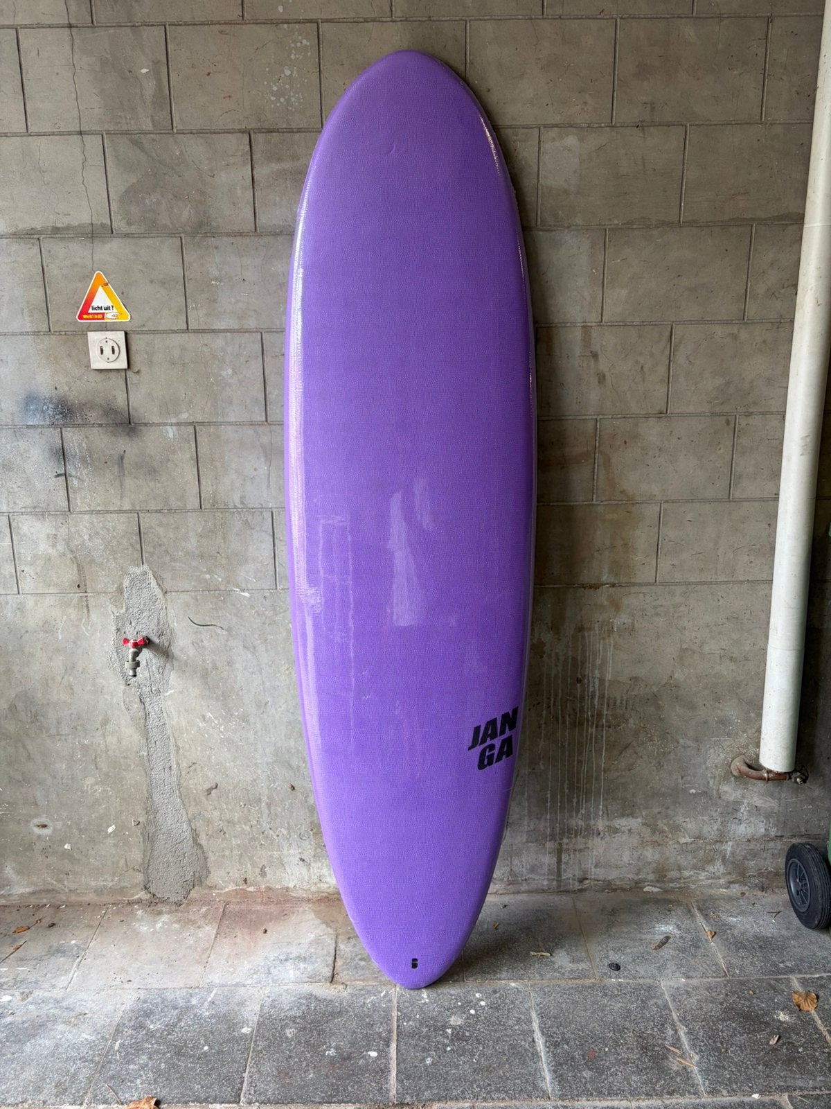 Janga surfboard 6.8 futures softtop epoxy, Sports nautiques & Bateaux, Enlèvement, Neuf, Avec ailerons