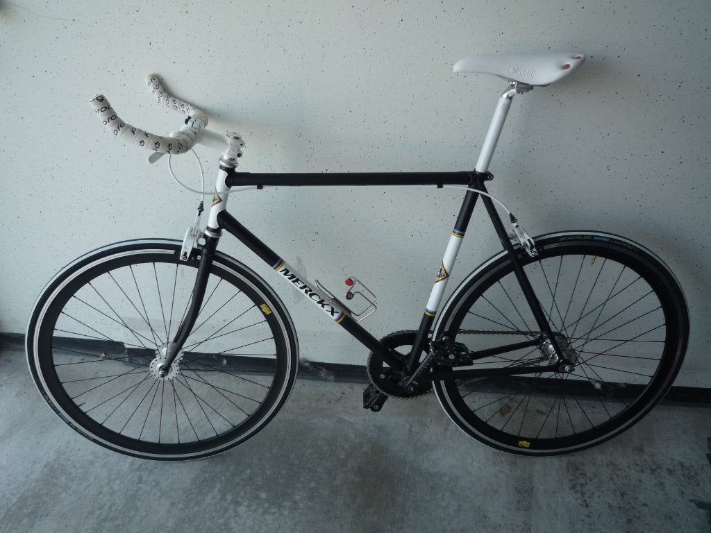 Eddy Merckx Fixie bike steel - uniek model - splinternieuw, Neuf, Autres marques, Frein sur jante, Moins de 10 vitesses