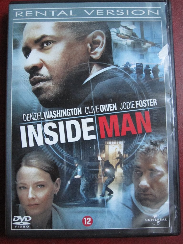Inside Man (2006), Enlèvement ou Envoi, Anglais, Comme neuf, Thriller d'action