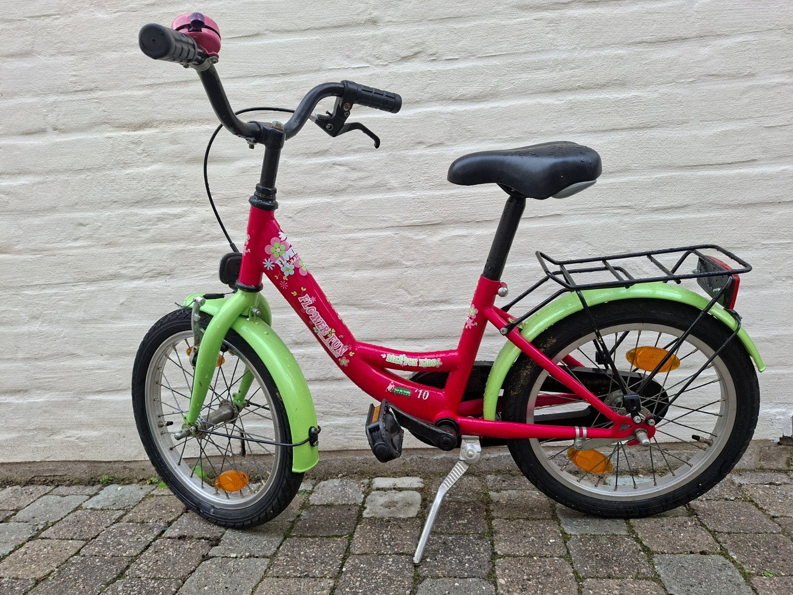Kinderfietsje, Fietsen en Brommers, Ophalen, Zo goed als nieuw, Terugtraprem, 16 tot 20 inch