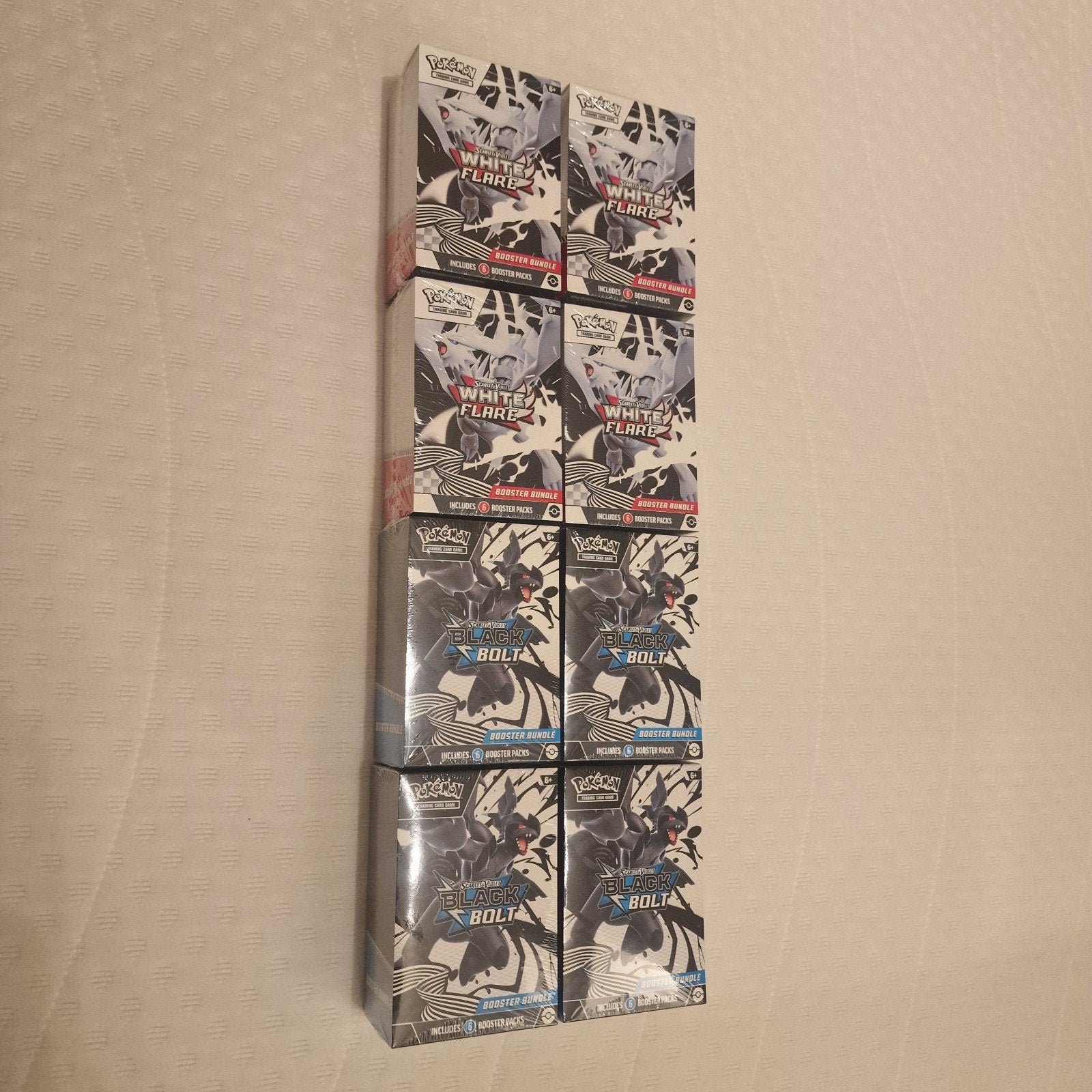 8 boosterbundels black bolt en white flare, Ophalen, Nieuw