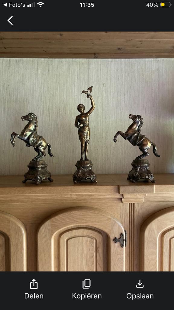 drie klassieke beelden, Enlèvement