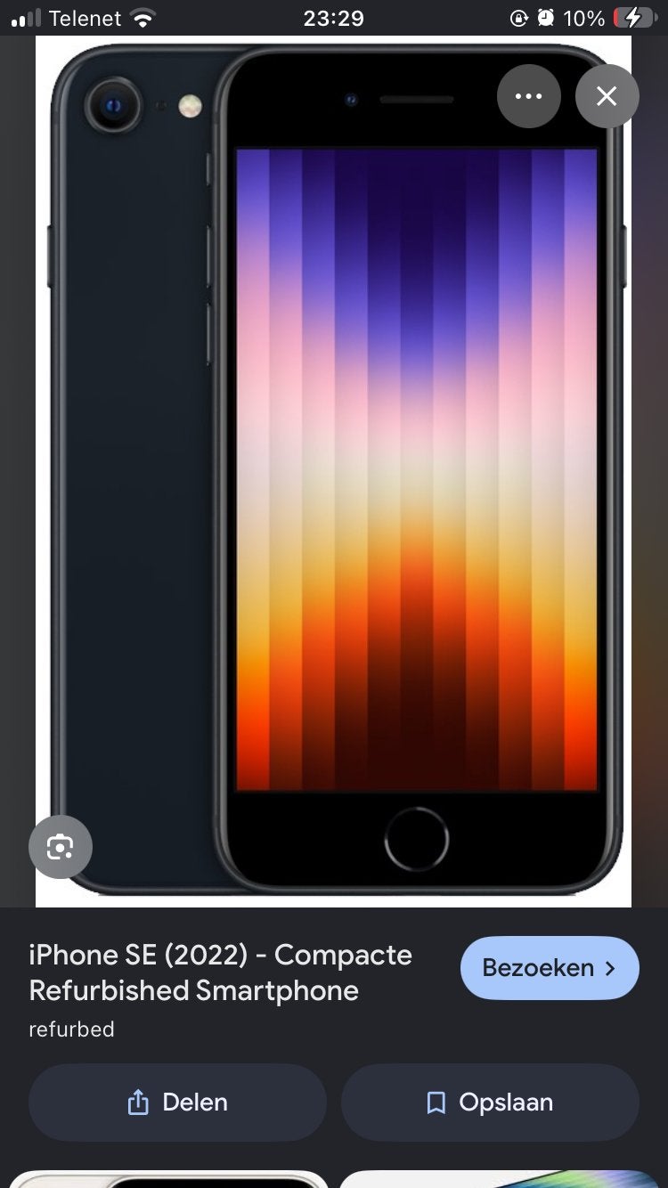 Iphone se 128 gb batterij 94, Étanche, Noir, IPhone 8 Plus, Comme neuf
