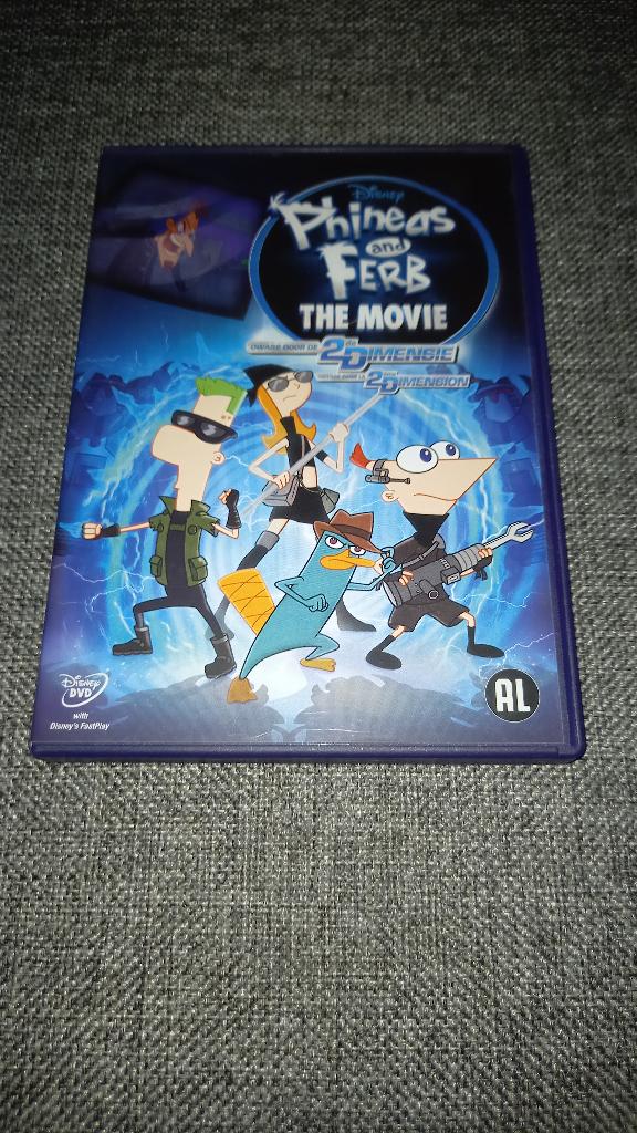 DVD Phineas et Ferb, Enlèvement ou Envoi, Utilisé