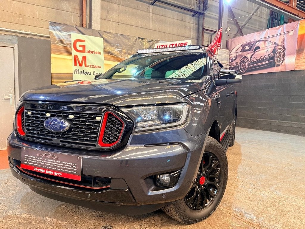 Ford Ranger 2.0TDCI Thunder Edition Automatique TVA 21%, Autos, Cuir, Argent ou Gris, Achat, Euro 6