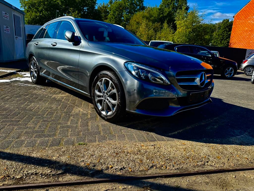 Mercedes C200 diesel euro 6, Autos, Argent ou Gris, Achat, Entreprise, Boîte manuelle