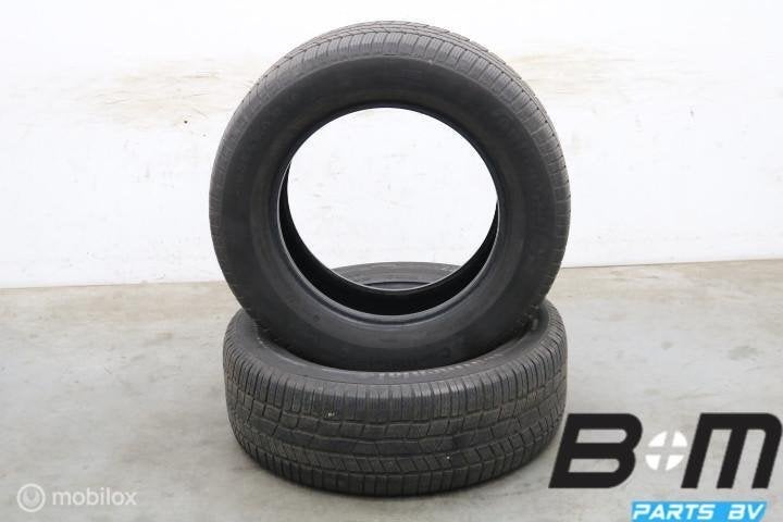 2 x 2556018 108H Conti WinterContact TS830P 5mm 255 60 18, 18 inch, Gebruikt, 255 mm, Winterbanden