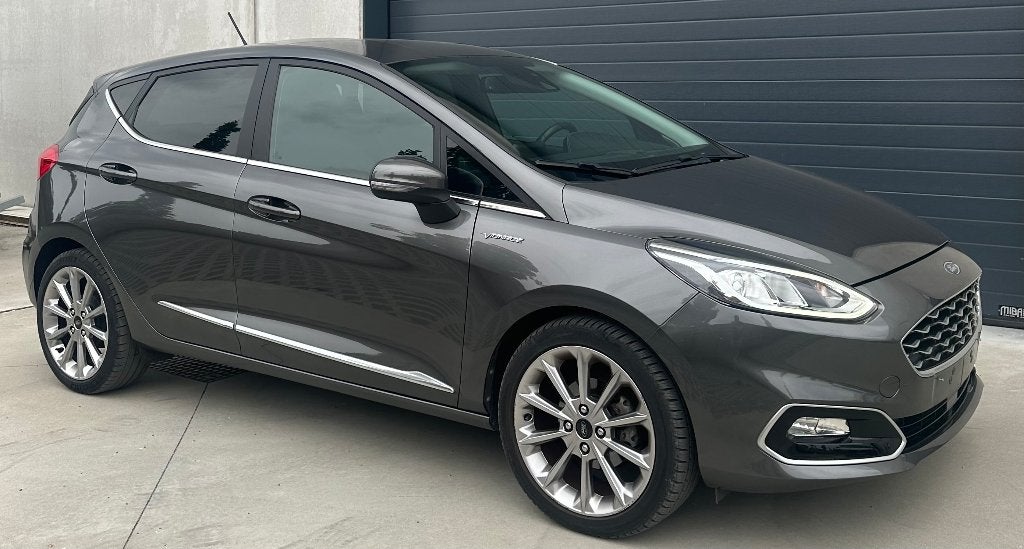 Ford Fiesta Vignale, Auto's, Voorwielaandrijving, Multifunctioneel stuurwiel, Leder en Stof, Bedrijf